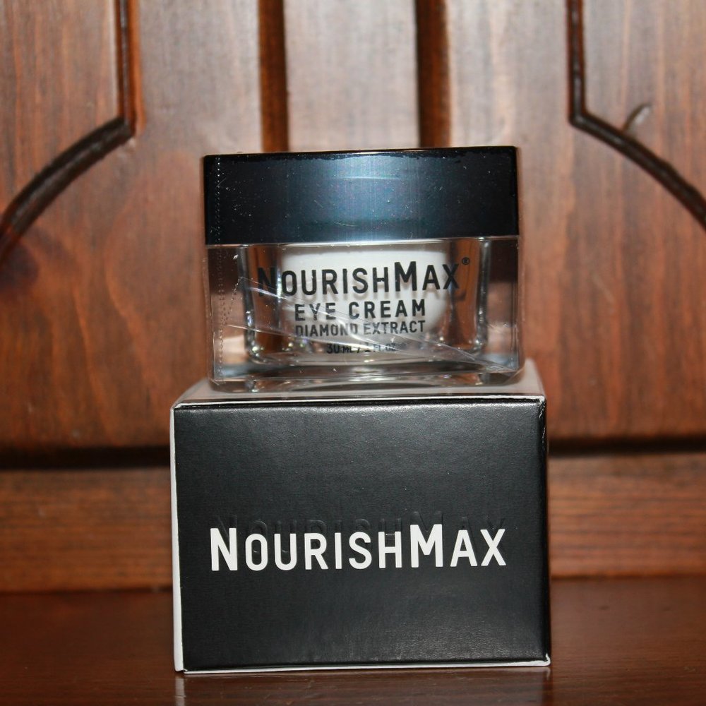 Nourish Max Eye Cream Diamond Infused Dark Circles Crows Feet Puffiness …